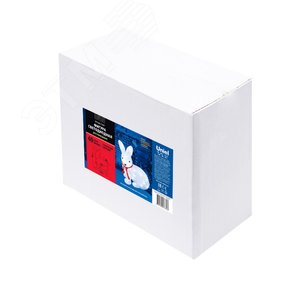 ULD-M2732-040/STA WHITE IP20 RABBIT-1 Фигура светодиодная «Зайчик», 40 светодиодов, размер 27*15*32 см, цвет свечения-белый, IP20. (11032) - фото 2