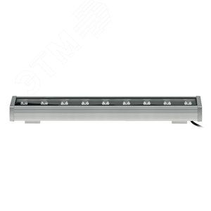 Прожектор светодиодный линейный ULF-L52-12W/RGB/L50 DC24V IP65 SILVER 500мм RGB DC24V Алюминий - UNIEL