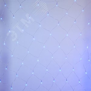 ULD-N2520-240/DTA BLUE IP20 Сетка светодиодная с контроллером, 240 светодиодов, 2.5х2 м, синяя, IP20, провод прозрачный (07938) - фото 3