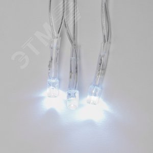 ULD-S0700-060/DTA WHITE IP20  Гирлянда светодиодная с контроллером, 7м. 60 светодиодов. Белый свет. Провод прозрачный. ТМ Uniel (UL-00005260) - фото 2