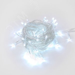 ULD-S0700-060/DTA WHITE IP20  Гирлянда светодиодная с контроллером, 7м. 60 светодиодов. Белый свет. Провод прозрачный. ТМ Uniel (UL-00005260) - фото 3