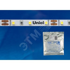 Лента светодиодная LEDx60/м 6Вт/м 12В IP20 белый (UL-00000876) - UNIEL
