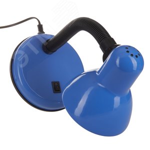 Светильник настольный TLI-204. Цоколь E27. Цвет Голубой 5