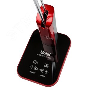 Светильник настольный/LED/900Lm/6 режимов в       диапазоне 2700-6400K/С диммером/Цвет-красный      TLD-515 Red/9W - фото 3