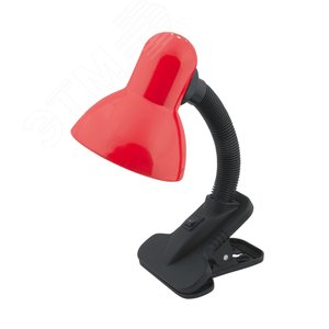 Светильник настольный TLI-206. Цоколь E27. Цвет красный