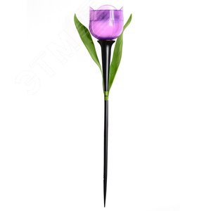 Светильник светодиодный садовый на солнечной батарее СОЛАР USL-C-453/PT305 PURPLE TULIP - UNIEL