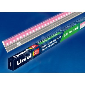 Светильник светодиодный для растений ULI-P21-35W/SPSB IP40 WHITE спектр для рассады 1150 мм выключатель на корпусе - фото 2