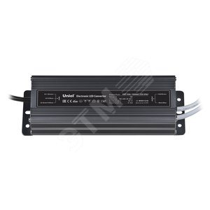 Блок питания для светодиодов 150вт,12В,IP67       UET-VAL-150A67 2 вых - UNIEL