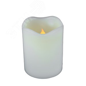 Фигура светодиодная Свеча на батарейках 2ААА (не в/к) ULD-F061 WARM WHITE CANDLE 1 светодиод Теплый белый свет - UNIEL