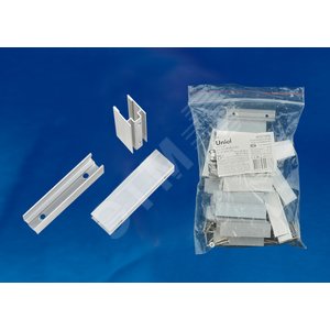 Крепление для светодиодных лент ULS-N21 NEON 220В, 8x16мм, белый UCC-N21/C50 WHITE 025 POLYBAG (1 уп – 25 шт) - фото 2