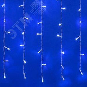 ULD-C2030-240/DTA WHITE IP20 Занавес светодиодный, 2х3 м, 240 led, белый, с контроллером, провод прозрачный, IP20 (06739) 4