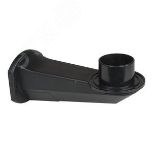 Кронштейн для садово-парковых светильников, резьбовой тип соединения с рассеивателем, 190мм длина, Е27 встроенный патрон, пластик, черный цвет