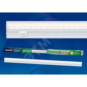 Светильник светодиодный для растений ULI-P10-18W/SPFR IP40 WHITE спектр для фотосинтеза 560 мм выкл на корпусе - фото 2
