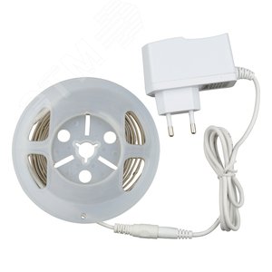 Комплект светодиодной ленты 2м ULS-P76-2835-42LED/m-IP65-2M-SPSB RRP18C00 Спектр для рассады и цветения Адаптер 18Вт Блистер - UNIEL