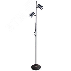 Торшер UЛм-T600 2х6W/4500K/DIM BLACK напольный светодиодный 2х6W Сенсорный выключатель Диммер черный - UNIEL