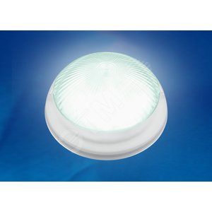 ULW-R05 8W/DW IP64 WHITE Светильник LED влагозащ. для ЖКХ. Круг. 8Вт, 800 Лм, 6500K 220В, D= 21 см белый | UL-00002106 | Uniel
