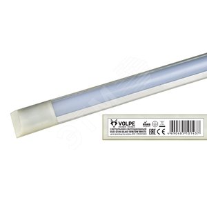 ULO-Q148 AL60-18W/DW WHITE Светильник светодиодный накладной. Дневной свет(6500K). Корпус белый. ТМ Volpe (ULO-Q148-2030) - UNIEL