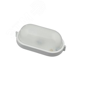Светильник влагозащищенный под лампу Е27 UWL-O01 100W/E27 IP54 WHITE Овал - UNIEL