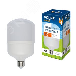 Лампа светодиодная LED-M80-40W/NW/E27/FR/S матовая, Simple (4000K) - UNIEL