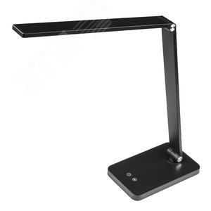 Светильник настольный TLD-571 Black/LED/400Lm/4500K/Dimmer 8W сенсорный выключатель черный цвет (UL-00007439) - UNIEL