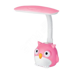 Светильник настольный TLD-544                     Pink,LED,3Вт,150Лм,4000K (UL-00002118) - UNIEL