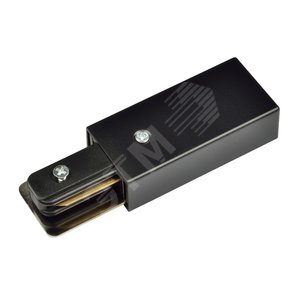 Ввод питания для шинопровода Однофазный Черный UBX-Q121 K01 BLACK 1 POLYBAG (UL-00001277) - UNIEL