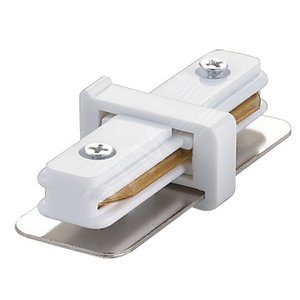 Соединитель для 2-х шинопроводов прямой  белый UBX-Q121 K11 WHITE 1 POLYBAG (10573) - UNIEL