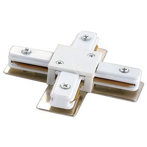 Соединитель для шинопроводов Х-образный белый UBX-Q121 K41 WHITE 1 POLYBAG (10575) - UNIEL