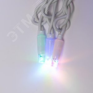 ULD-C2030-240/SWK MULTI IP67 Занавес светодиодный со статическим свечением, 3х2м. Соединяемый. 240 светодиодов. Разноцветный свет. Провод белый.TM Uniel. (UL-00001364) - фото 5