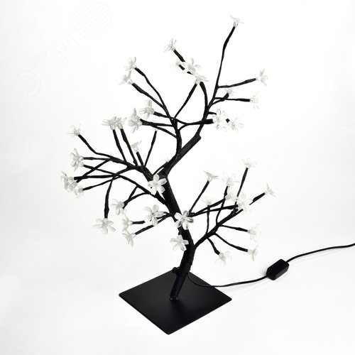 ULD-T3545-048/SBA PINK IP20 SAKURA  Дерево светодиодное Сакура, 45 см. 48 светодиодов. Розовый свет. Провод черный. TM Uniel. (UL-00001401) - фото 2