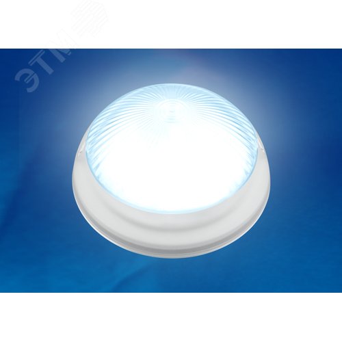 ULW-R05 12W/NW IP64 WHITE Светильник LED влагозащ. для ЖКХ. Круг. 12Вт, 1200 Лм, 4500K 220В, D= 21 см белый | UL-00002105 | Uniel - фото 2