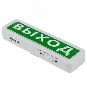 Светильник аварийный светодиодный аварийный ВЫХОД ULR-Q401 2W/DW WHITE S01 - фото 2