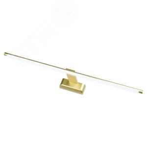 Светильник светодиодный ULT-F32-9W/NW IP20 GOLD для подсветки картин и зеркал. 220V. Белый свет. Корпус алюминий. Золотистый - UNIEL