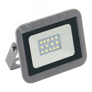 ULF-Q591 10W/WW IP65 220-240В SILVER Прожектор светодиодный. Теплый белый свет(3000К). Корпус серебристый. TM Volpe. (ULF-Q591-1011) - UNIEL