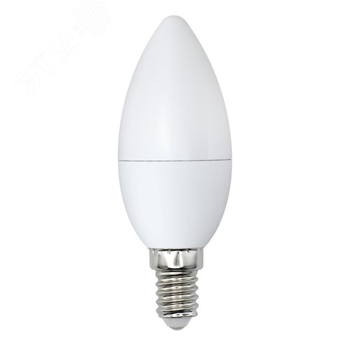 Лампа светодиодная LED-C37-7W/DW/E14/FR/NR форма свеча, матовая, Norma, дневной (6500K) 2