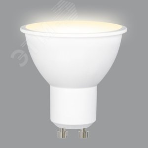 Лампа светодиодная LED-JCDR-10W/WW/GU10/NR, форма JCDR, матовая, Norma, теплый белый свет (3000K), картон, ТМ Volpe - фото 2