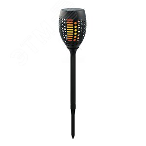 Светильник садовый USL-S-182/PM720 TORCH на солнечной батарее Факел. Свечение ''эффект пламени''. 1хАА Ni-Mh аккумулятор в/к. IP44 - UNIEL