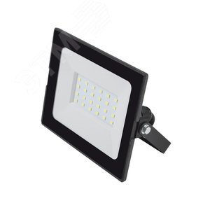 ULF-Q513 30W/DW IP65 220-240В BLACK Прожектор светодиодный. Дневной свет(6500К). Корпус черный. TM Volpe. (ULF-Q513 30W/DW IP65 220-240В BLACK) - UNIEL