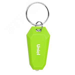 S-KL021-T GREEN Фонарь-брелок серии Стандарт. 1LED. 2*CR1220 н/к. Пластик. Зеленый. ТМ Uniel. (S-KL021-T GREEN) - UNIEL