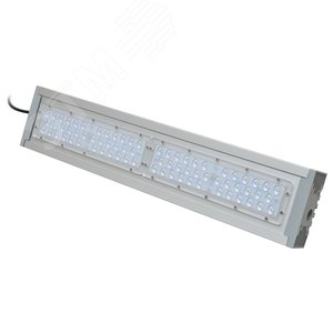 ULV-R24J-120W/5000К IP65 SILVER Светильник светодиодный уличный консольный. Белый свет (5000К). Угол 150x40 градусов. TM Uniel. (ULV-R24J-120W/5000К IP65 SILVER) - UNIEL