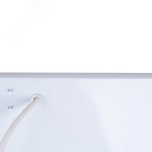 Светильник светодиодный потолочный универсальный. Холодный свет (5000K). 6600Лм. Корпус белый. В комплекте с источником питания 9