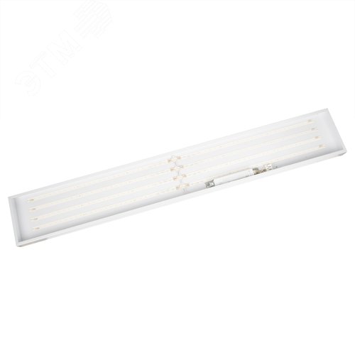 Светильник светодиодный потолочный универсальный. Белый свет (4000K). 6600Лм. Корпус белый. В комплекте с источником питания. ТМ 2