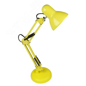 Светильник настольный Е27 60W Механический выключатель TLI-221 LIGHT YELLOW E27 Желтый - UNIEL