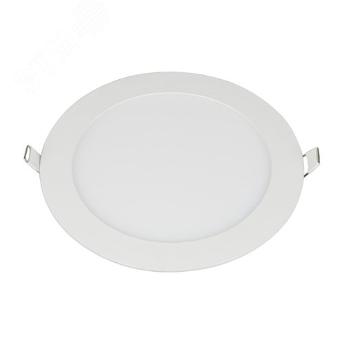 Светильник светодиодный встраиваемый (4000 К) корпус белый UЛм-Q236 12W/4000K WHITE 2