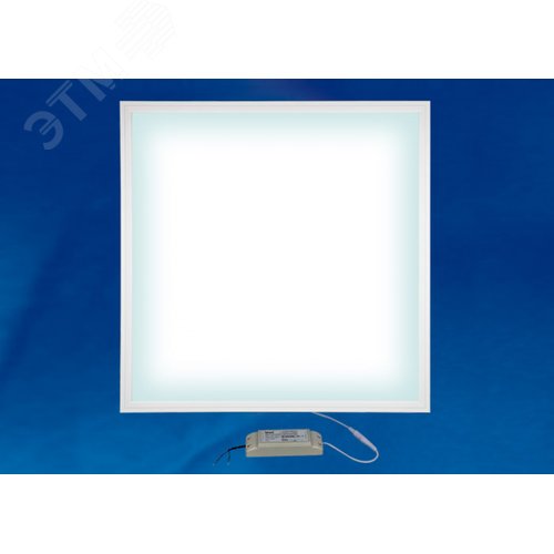 Светильник светодиодный потолочный встраиваемый белый свет (4000K) корпус белый в комплекте с источником питания 3