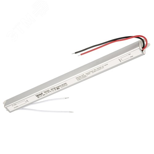 Блок питания ультратонкий 36Вт 12В Металлический корпус UET-VAT-036A20 12V IP20