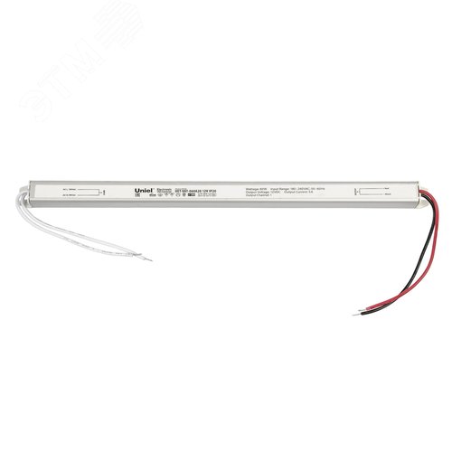 Блок питания ультратонкий 60Вт 12В Металлический корпус UET-VAT-060A20 12V IP20 2