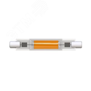 Лампа светодиодная, прозрачная LED-J78-7W/4000K/R7s, белый свет 4000К, картон  Uniel - UNIEL