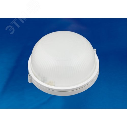 Светильник светодиодный влагозащищенный круг дневной 6000K 1200 Лм 188 мм диаметр белый корпус 4