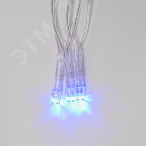 Гирлянда светодиодная с контроллером, 15м. 100 светодиодов. ULD-S1500-100/DTA BLUE IP20 Синий свет. Провод прозрачный. ТМ Uniel - фото 3